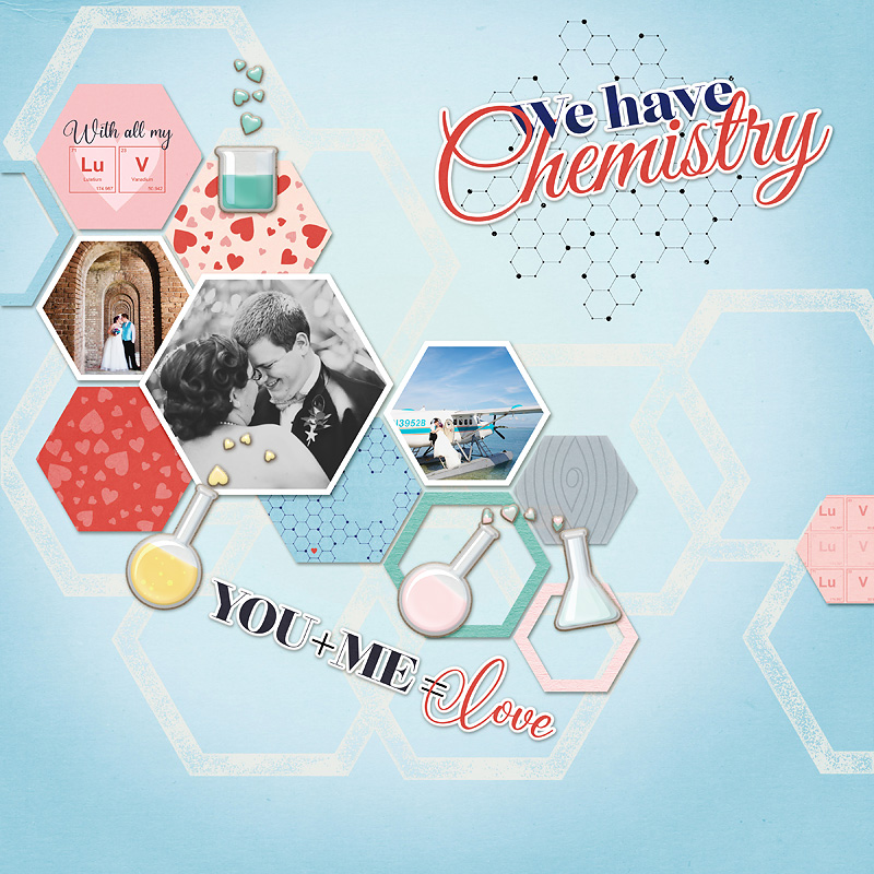 Chemistry hexagons