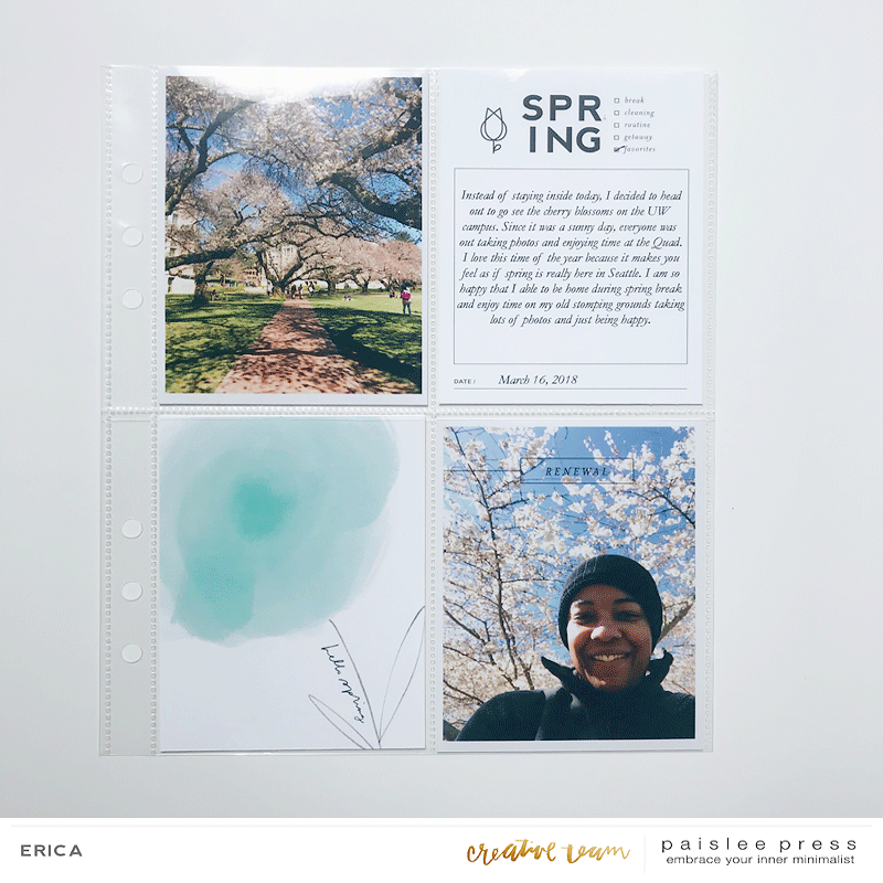 Cherry Blossoms layout (4)