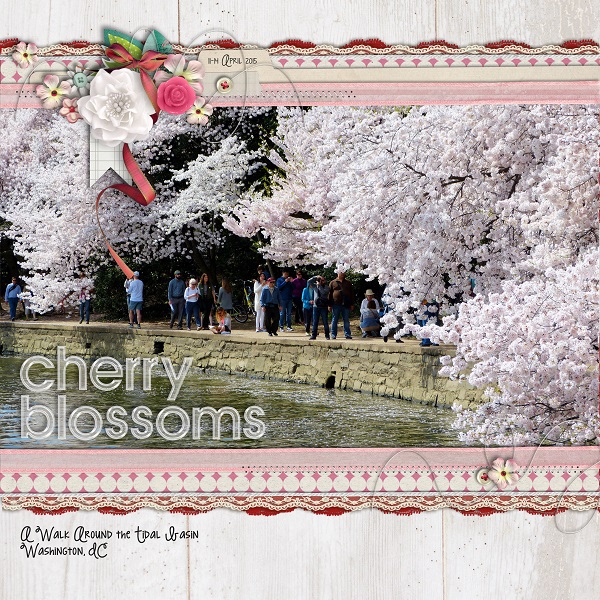 Cherry Blossoms - Left