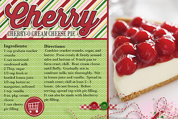 Cherry-O Cream Cheese Pie