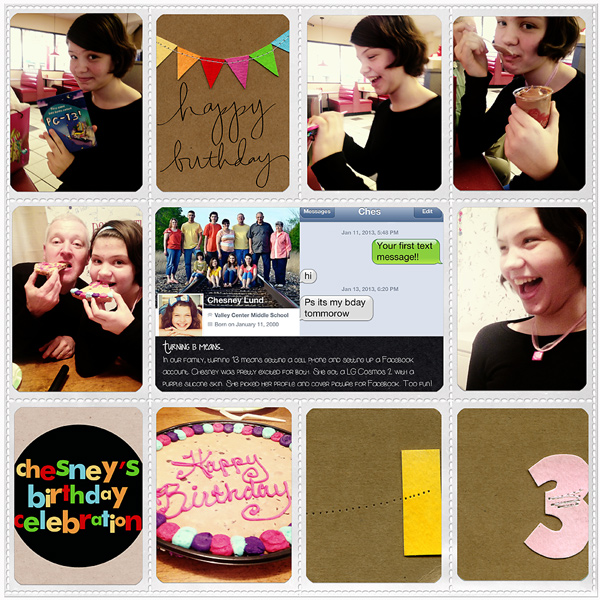 Chesney's Birthday Celebration