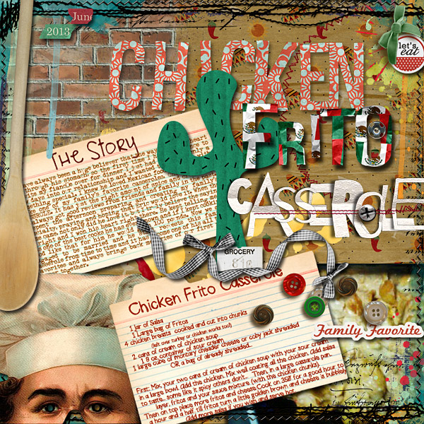 Chicken Frito Casserole