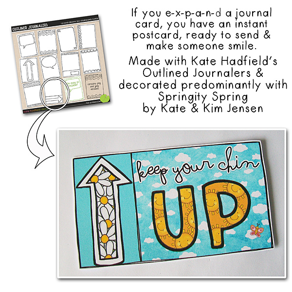 Chin Up post card