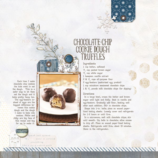 Chocolate Chip Cookie Dough Truffles