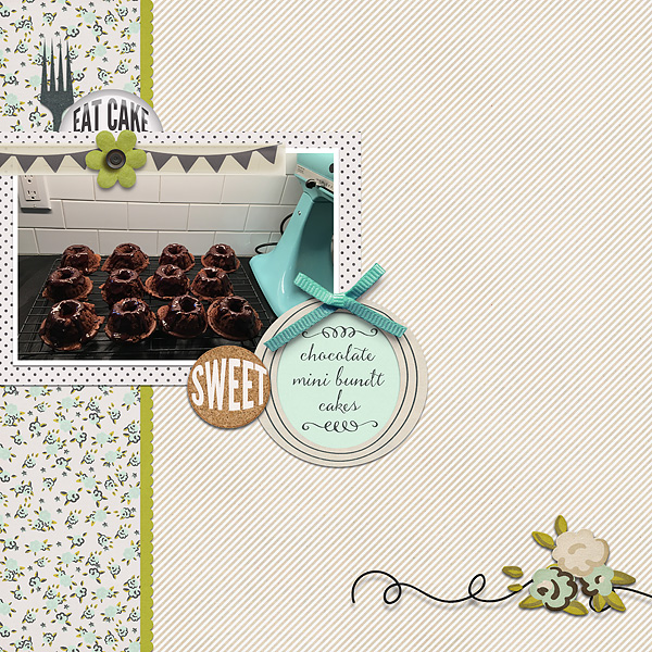 Chocolate Mini Bundt Cakes