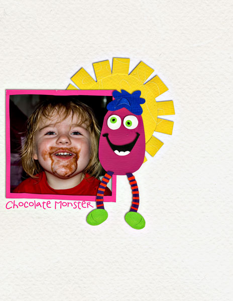 Chocolate monster