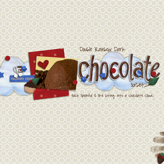 chocolate sorbet
