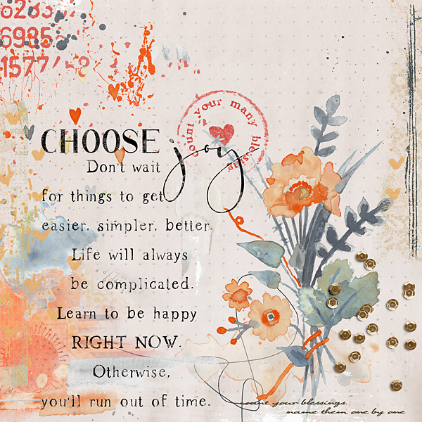 Choose joy