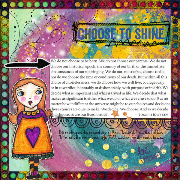 choose to shine sept challenge 1