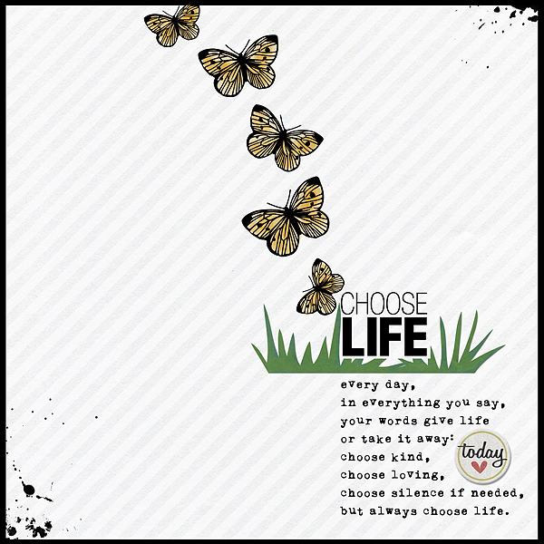Choose (words of) Life