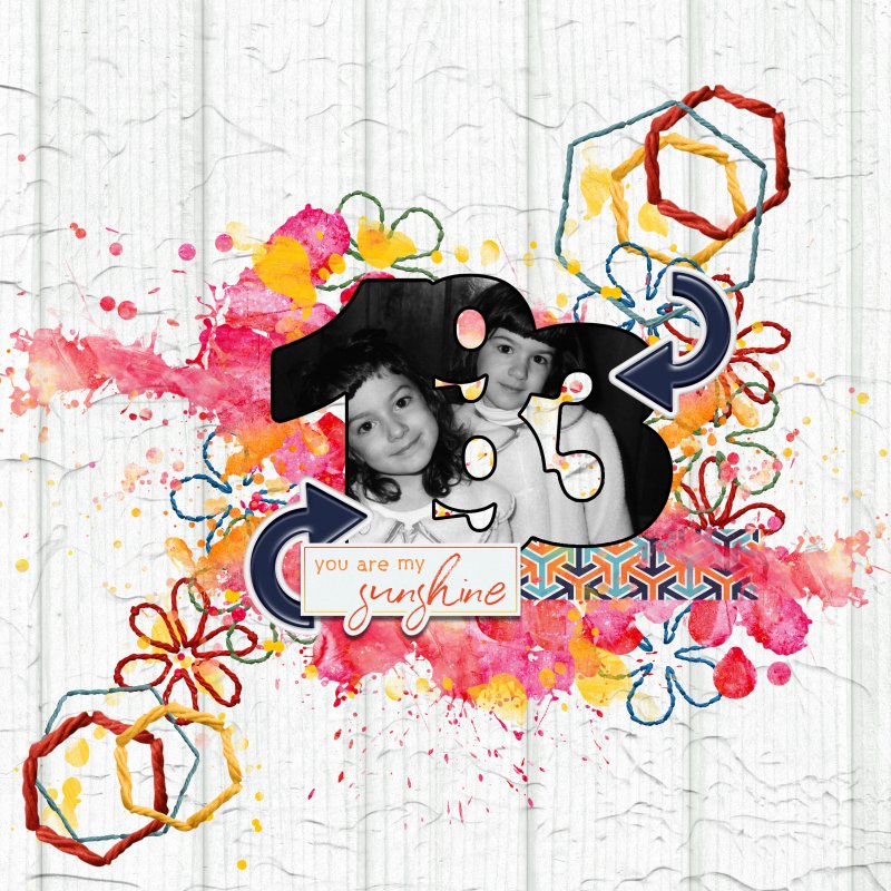 Christina And Kelly You Are My Sunshine Kim Jensen April Challenge