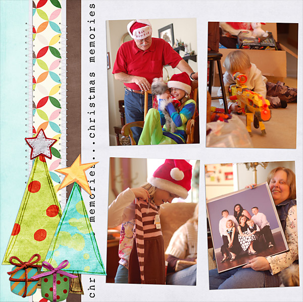 Christmas at Mom's Left side