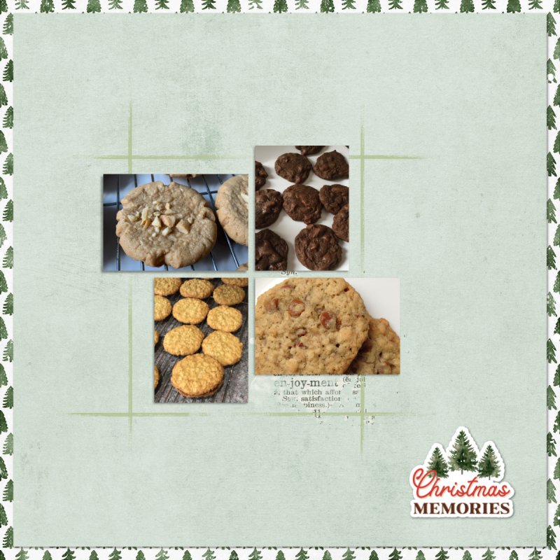Christmas baking