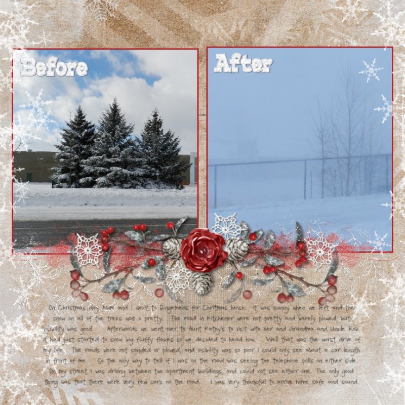 Christmas Before and After