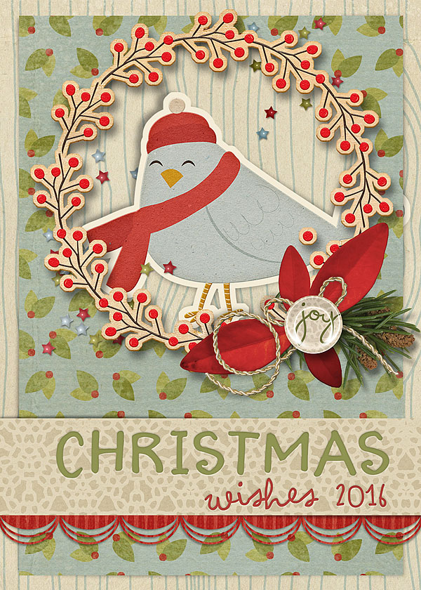 Christmas Card 2016 joy