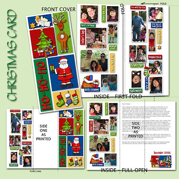 Christmas, card, Hadfield