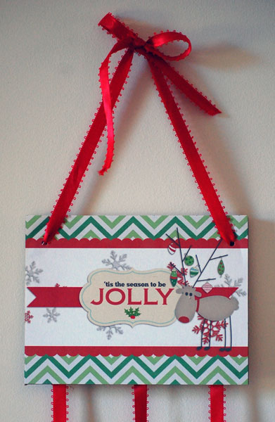 Christmas Card Holder