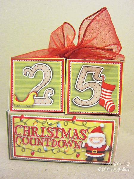 Christmas Countdown blocks