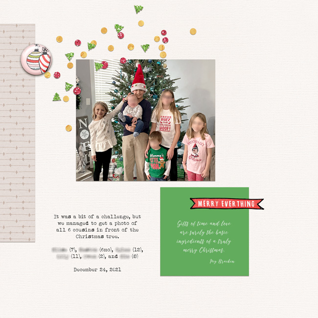 Christmas Eve 2021: Cousins