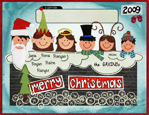 Christmas Gift Card 2009