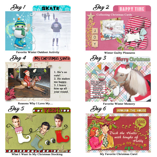 Christmas in July Days 1-6
