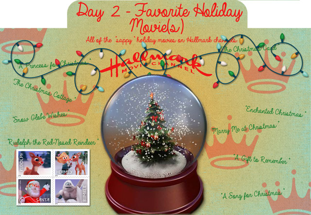 Christmas in July Index-Card-A-Day Challenge Day 2-Favorite-Holiday-Movie---Hallmark-Channel