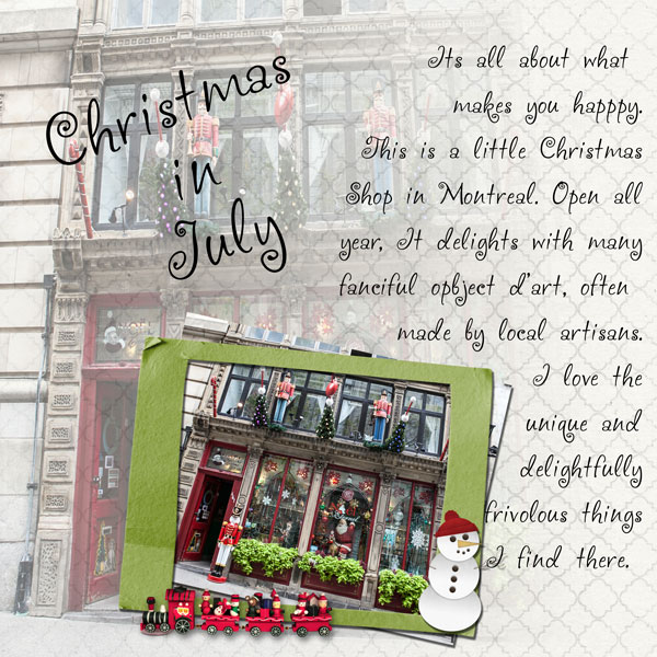 Christmas in July