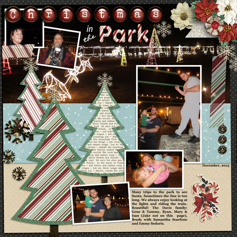 Christmas In the Park 2016 - MOC 4- Day 17 - title work