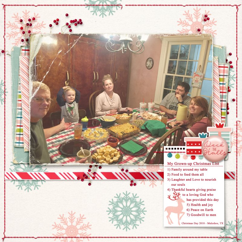 Christmas Meal 2018