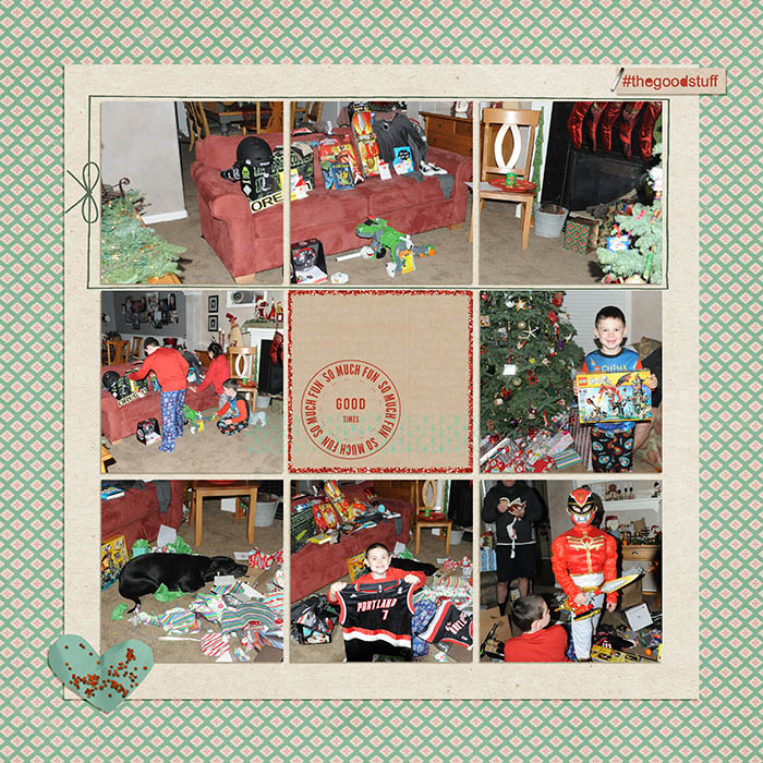 Christmas morning