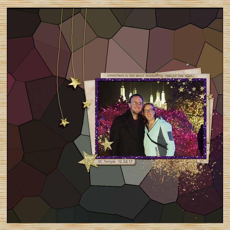 Christmas mosaic