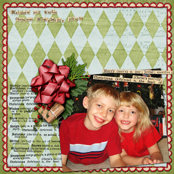Christmas Newsletter Photo