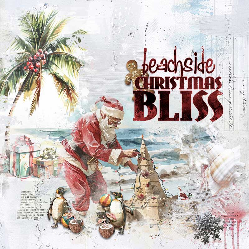 Christmas on the beach