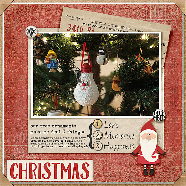 Christmas Ornaments [dec journal chall]
