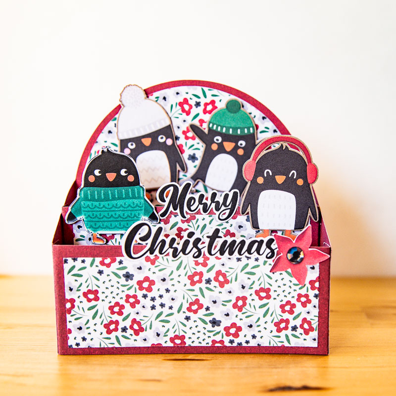 Christmas pop-up card