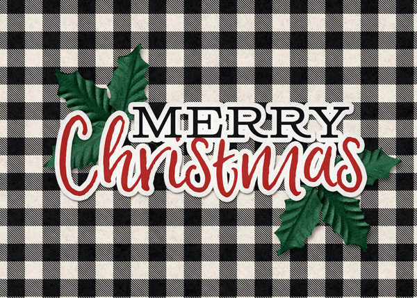 Christmas printable for blog