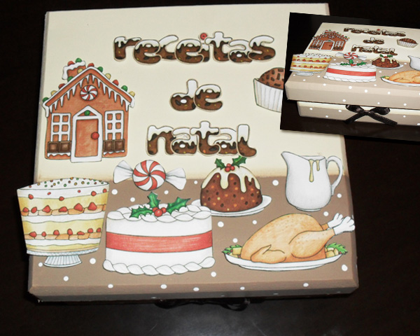 christmas recipe box