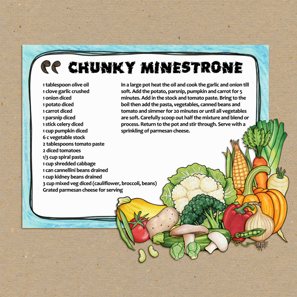 chunky minestrone