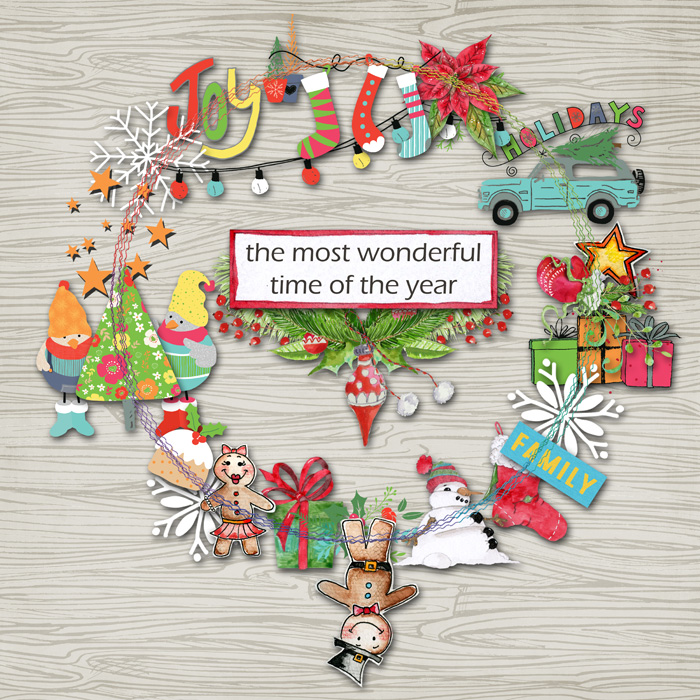 Cinderella The Most Wonderful Time Scraplift