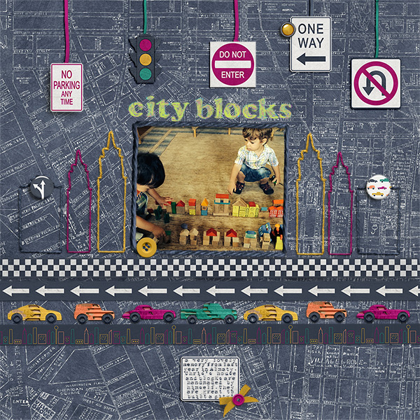 city blocks