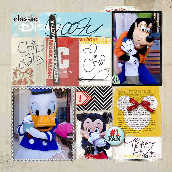 classic disney characters
