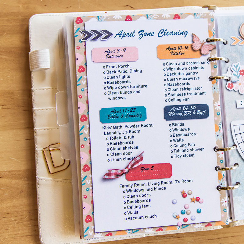 Cleaning Schedule (hybrid planner)