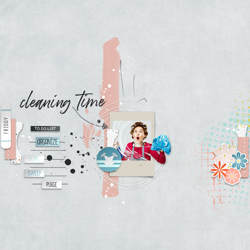 cleaning time