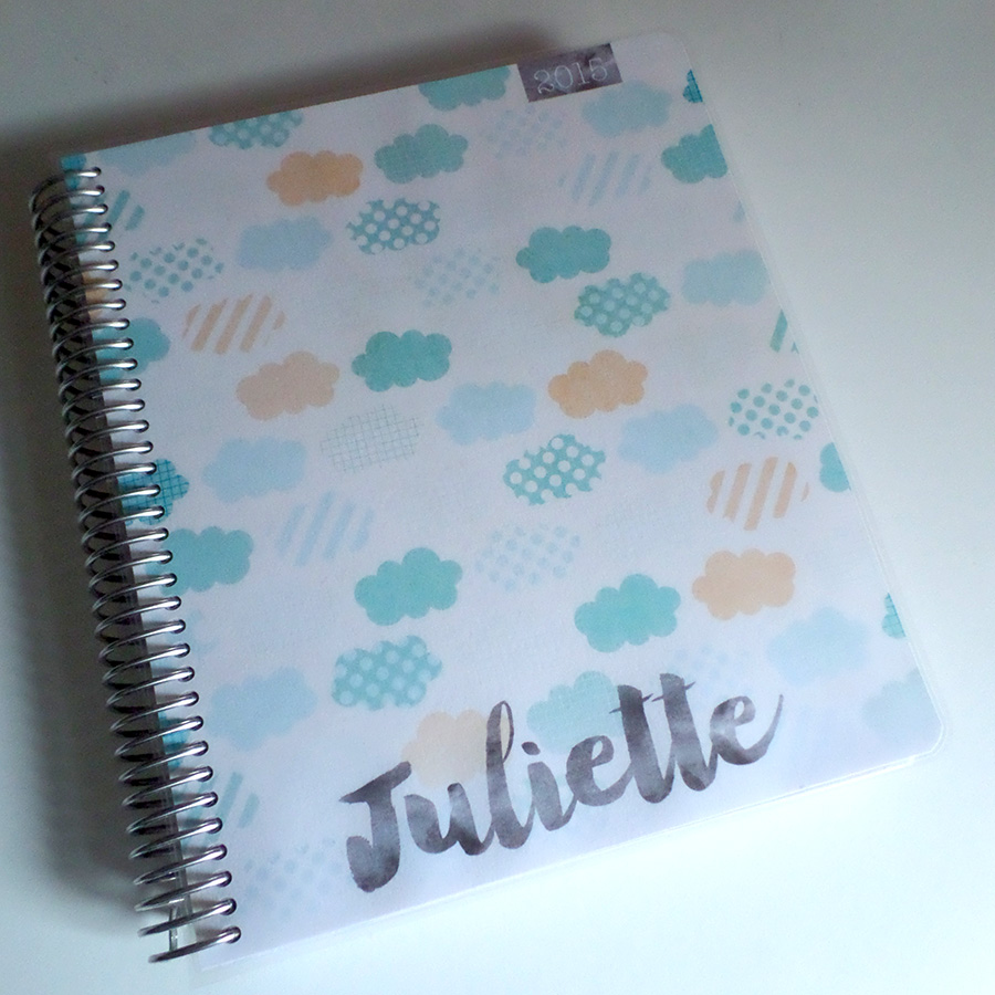 Cloudy Planner Cover
