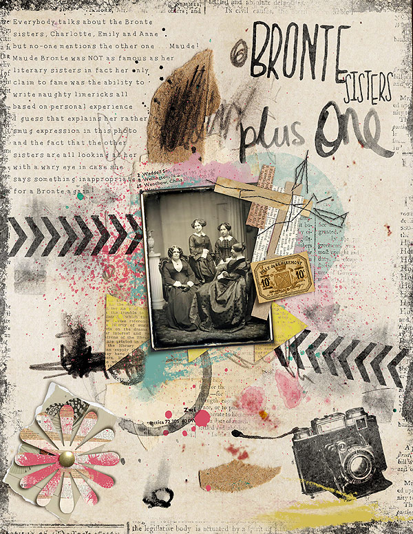 Cock n Bull Art Journal Challenge #2