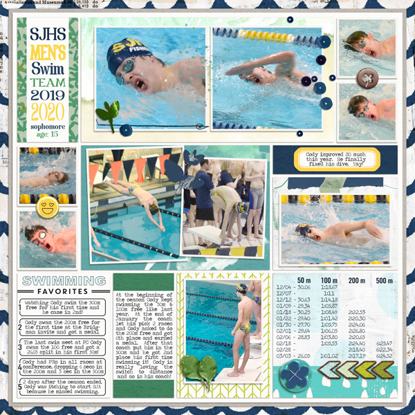 Cody Swim Year 2019-20