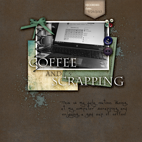 Coffee & Scrapping