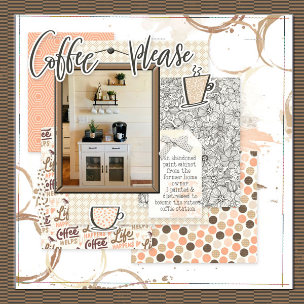 Coffee station (Love our designers - Just Jaimee)