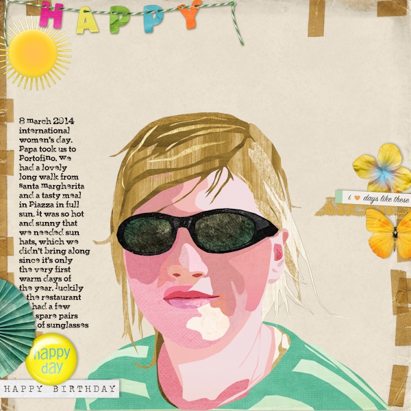 Collage portrait No 3