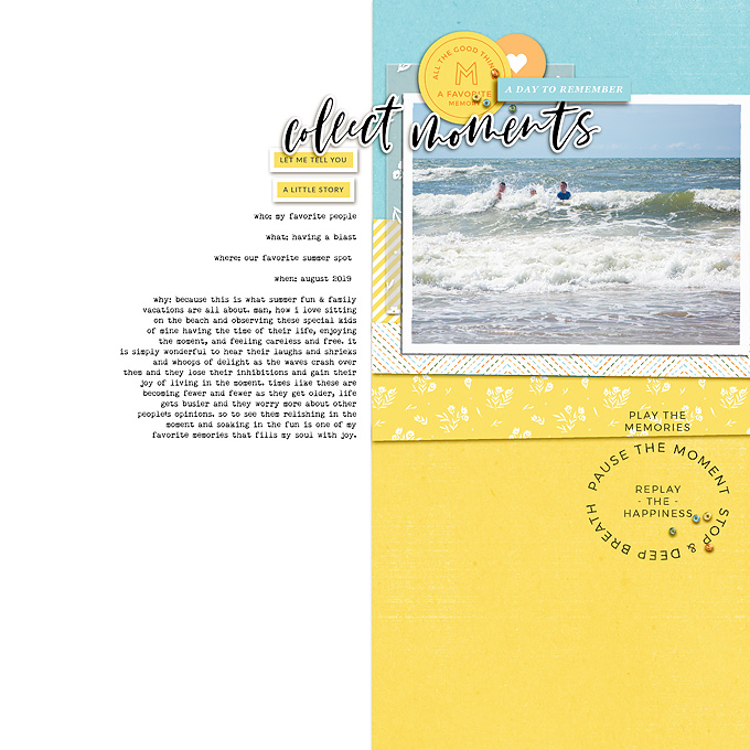 collect moments
